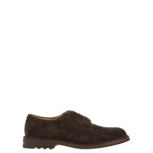 Brunello Cucinelli Men Derby Camoscio Corvino